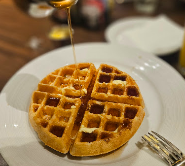 Selu Garden Café signature dishes Golden Belgian Waffle
The Smokemont
Qualla Burrito